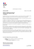 communiqué