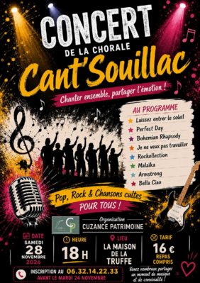 affiche information concert et réservation avant le 24 novembre 2026